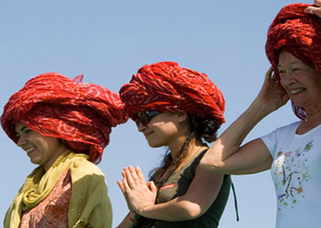 Saree Safa (Turban) Tying